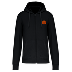 Broderie bigoudène sur Sweat shirt zippé homme - LE LAIN - Personnalisation à volonté