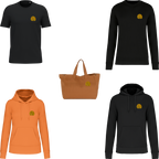 Bigoudène - Plume de paon - Jaune LE LAIN - Personnalisation à volonté