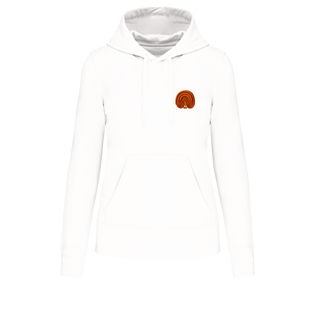 Bigoudène - Plume de paon - Orange et Jaune LE LAIN - Personnalisation à volonté