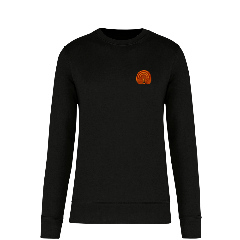Bigoudène - Plume de paon - Orange et Jaune LE LAIN - Personnalisation à volonté