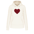 Broderie bouclette - Coeur LE LAIN - Personnalisation à volonté