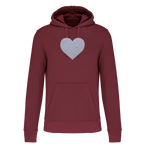 Broderie bouclette - Coeur LE LAIN - Personnalisation à volonté