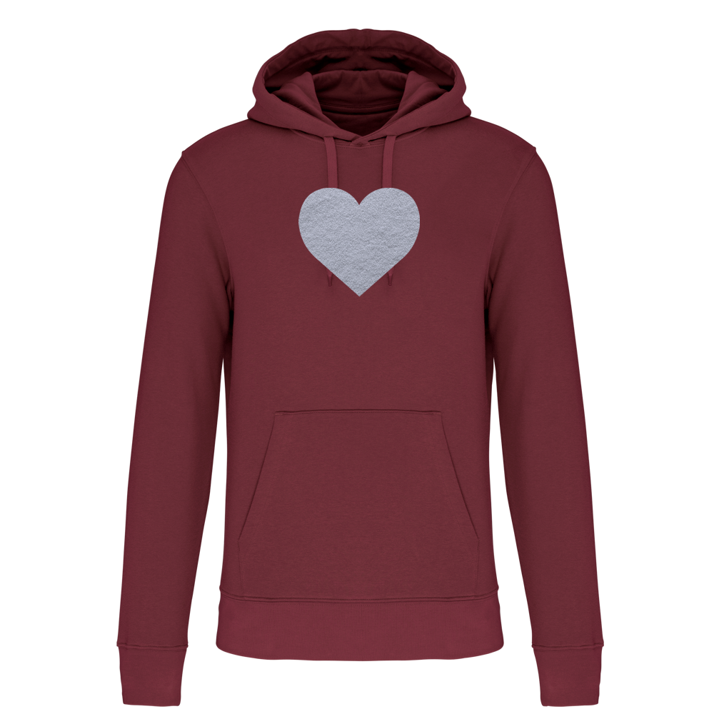 Broderie bouclette - Coeur LE LAIN - Personnalisation à volonté
