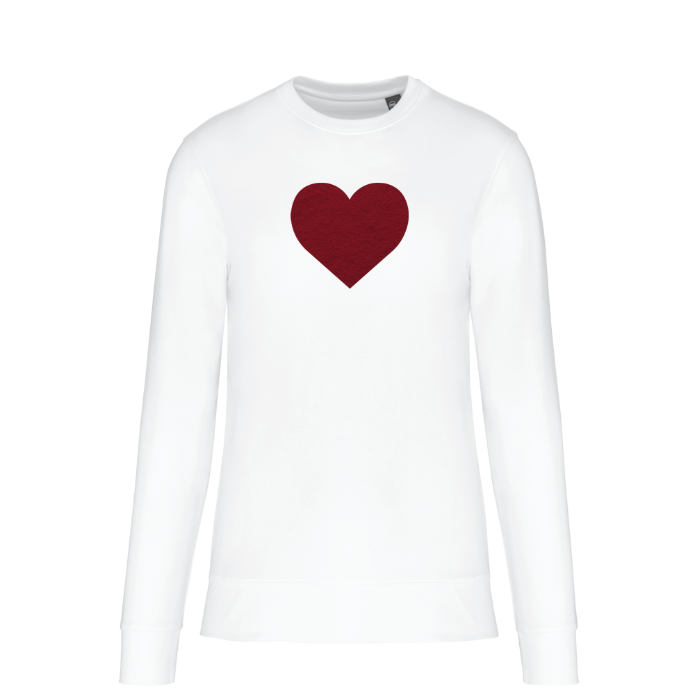 Broderie bouclette - Coeur LE LAIN - Personnalisation à volonté