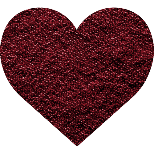 Broderie bouclette - Coeur LE LAIN - Personnalisation à volonté