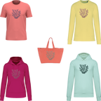 Broderie bouclette - Corail LE LAIN - Personnalisation à volonté