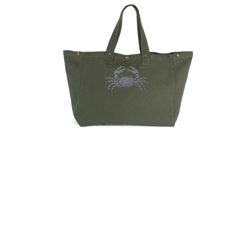 Broderie bouclette - Crabe LE LAIN - Personnalisation à volonté