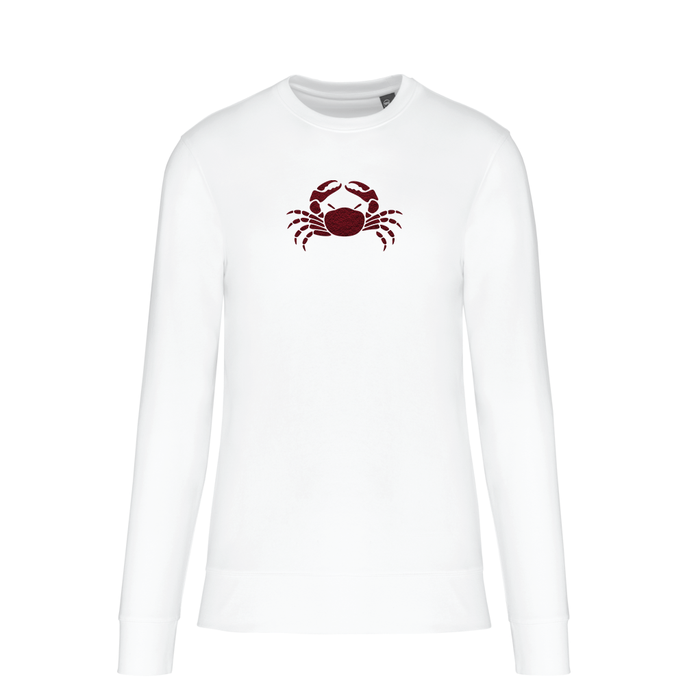 Broderie bouclette - Crabe LE LAIN - Personnalisation à volonté