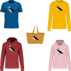 Broderie bouclette - Macareux LE LAIN - Personnalisation à volonté