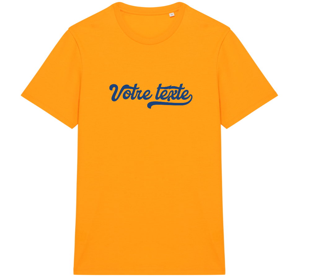 Broderie bouclette sur T-shirt unisexe - LE LAIN - Personnalisation à volonté