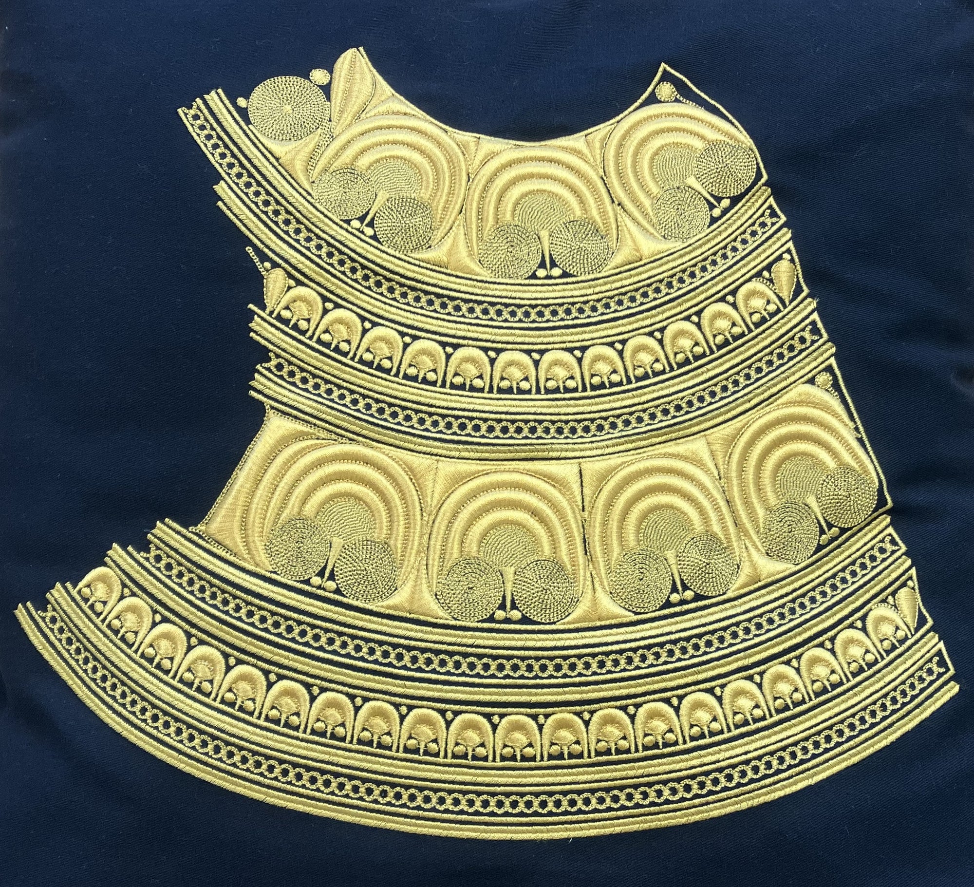 Plastron Bigouden jaune - LE LAIN - Personnalisation à volonté