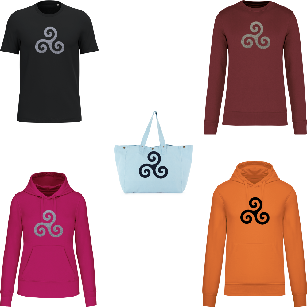 Broderie bouclette - Triskell LE LAIN - Personnalisation à volonté