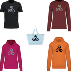 Broderie bouclette - Triskell LE LAIN - Personnalisation à volonté
